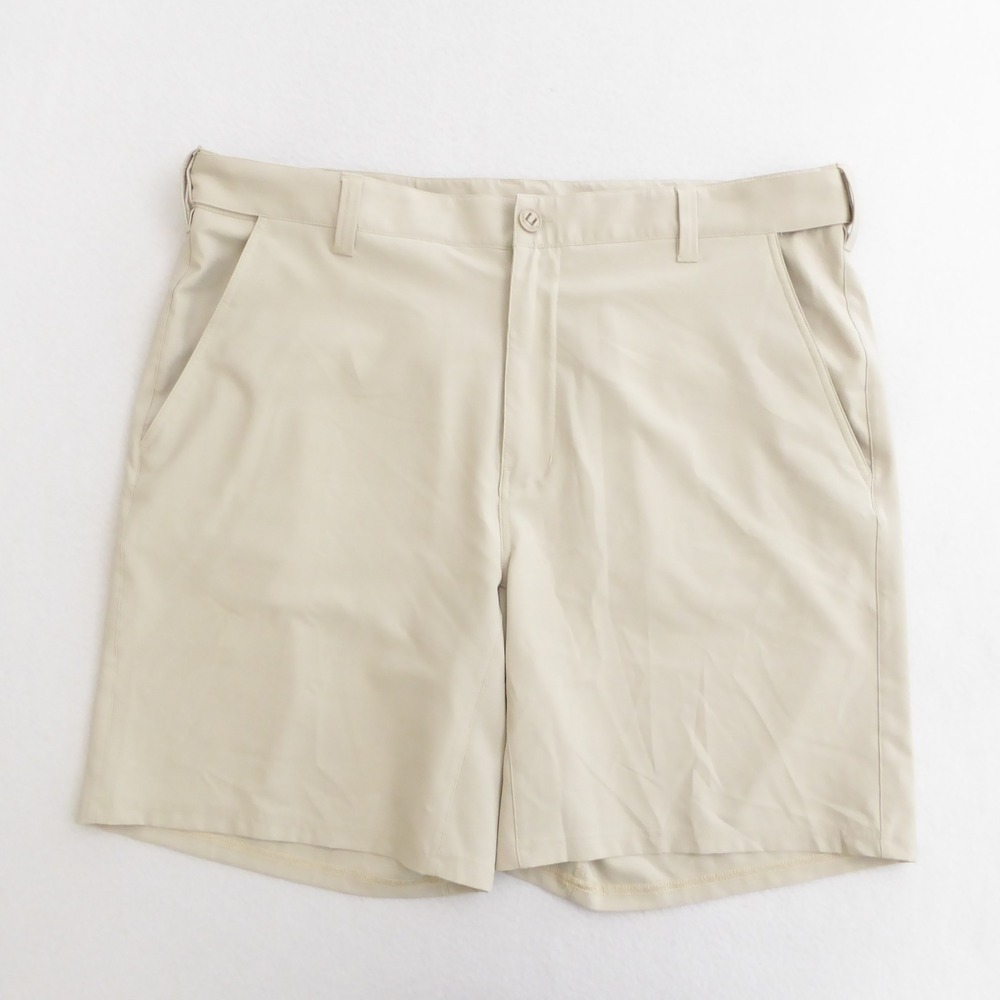 Huk Mens Pursuit 8.5 Inch Inseam Shorts Beige Size XXL Performance Fishing